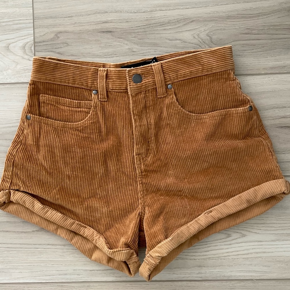 Corduroy shorts